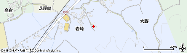 大分県臼杵市岩崎1078周辺の地図
