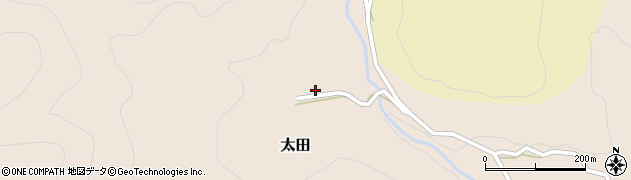 大分県大分市太田766周辺の地図