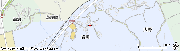 大分県臼杵市岩崎1038周辺の地図