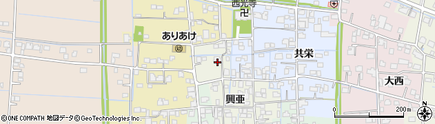 佐賀県杵島郡白石町興亜216周辺の地図