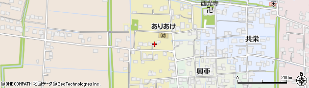 佐賀県白石町（杵島郡）新盛周辺の地図