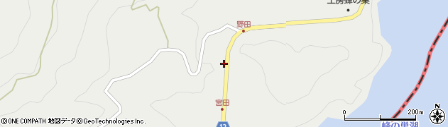 大分県日田市中津江村栃野5005周辺の地図