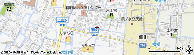アイアイチェーン上宮永店周辺の地図