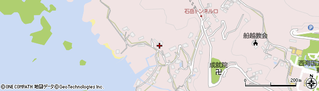 長崎県佐世保市船越町58周辺の地図