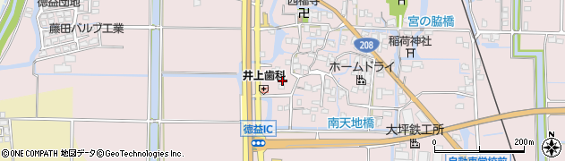 おそうじ本舗　柳川店周辺の地図