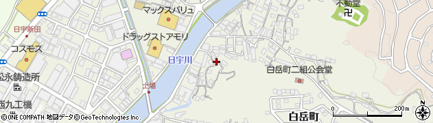 長崎県佐世保市白岳町597周辺の地図