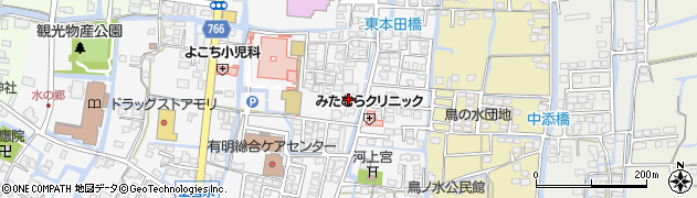 柳川綜合印刷周辺の地図