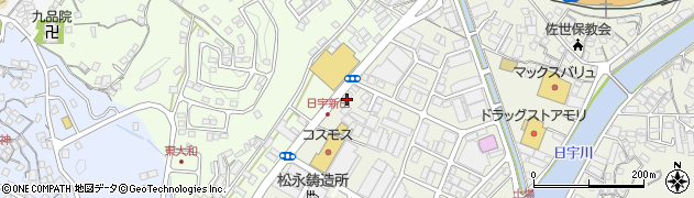 株式会社ヤマックス　佐世保営業所周辺の地図