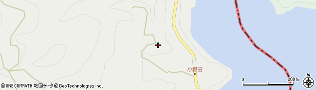 大分県日田市中津江村栃野5540周辺の地図