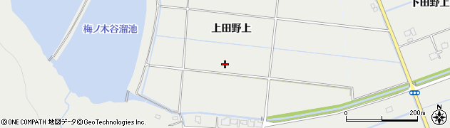 佐賀県白石町（杵島郡）上田野上周辺の地図