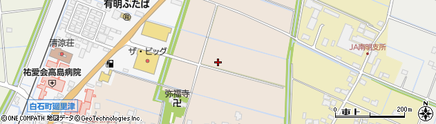 佐賀県杵島郡白石町戸ケ里周辺の地図