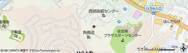 長崎県佐世保市白岳町1511周辺の地図