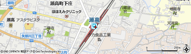 福岡県みやま市周辺の地図