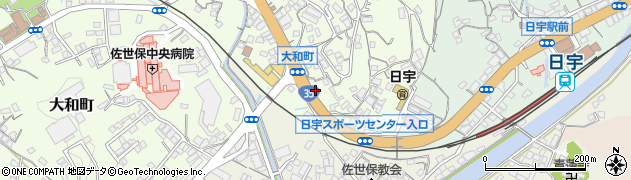 長崎県佐世保市大和町631周辺の地図