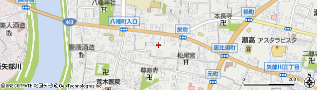 松尾クリーニング店周辺の地図
