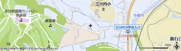 長崎県佐世保市口の尾町1544周辺の地図