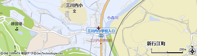 長崎県佐世保市口の尾町3周辺の地図