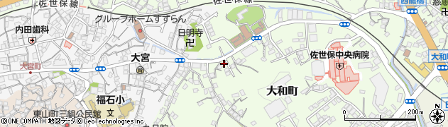長崎県佐世保市大和町312周辺の地図