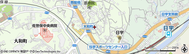 長崎県佐世保市大和町626周辺の地図