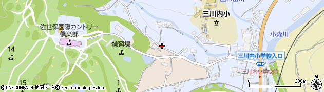 長崎県佐世保市口の尾町1567周辺の地図