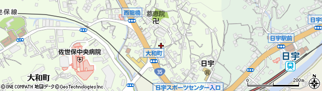 長崎県佐世保市大和町661周辺の地図