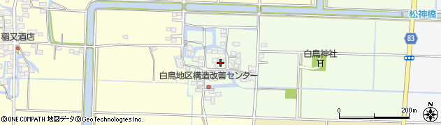 福岡県柳川市三橋町白鳥130周辺の地図