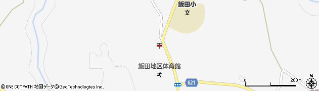 飯田高原郵便局周辺の地図