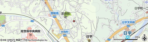 長崎県佐世保市大和町692周辺の地図