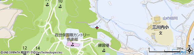 長崎県佐世保市口の尾町1616周辺の地図