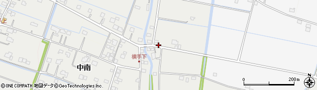 佐賀県白石町（杵島郡）横手周辺の地図