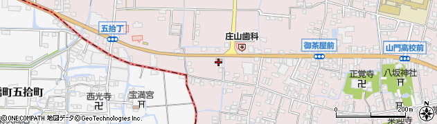 瀬高上庄郵便局 ＡＴＭ周辺の地図