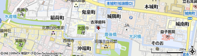 古澤歯科医院周辺の地図