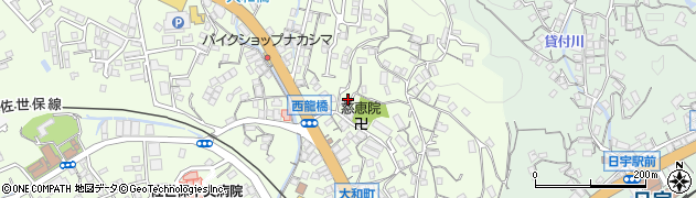 長崎県佐世保市大和町1230周辺の地図