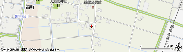 佐賀県杵島郡白石町戸ケ里1347周辺の地図