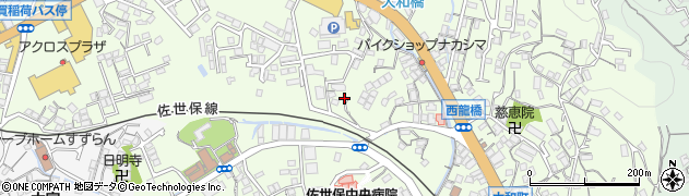 長崎県佐世保市大和町836周辺の地図