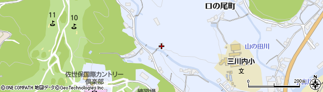 長崎県佐世保市口の尾町1509周辺の地図