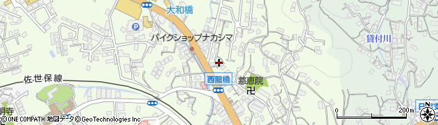 長崎県佐世保市大和町1168周辺の地図