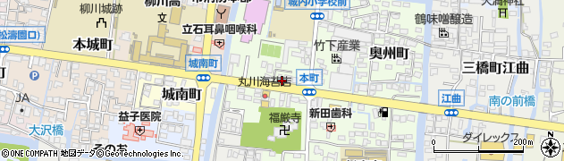 平野理容店周辺の地図