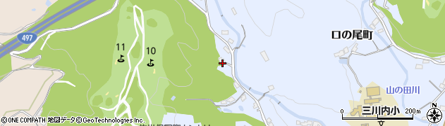 長崎県佐世保市口の尾町1667周辺の地図