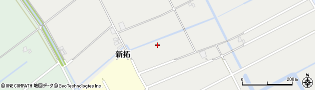 佐賀県白石町（杵島郡）太原搦周辺の地図
