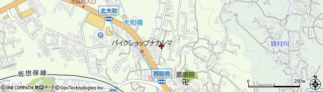 長崎県佐世保市大和町1077周辺の地図
