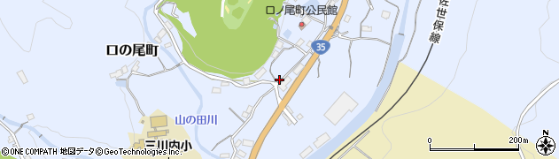 長崎県佐世保市口の尾町265周辺の地図
