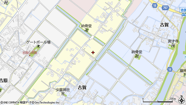 〒832-0083 福岡県柳川市南浜武の地図