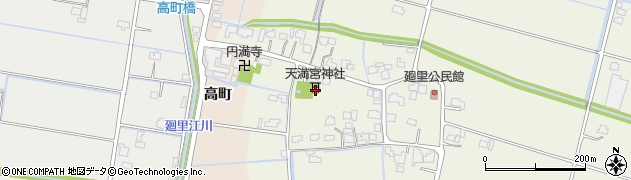 佐賀県杵島郡白石町戸ケ里1214周辺の地図