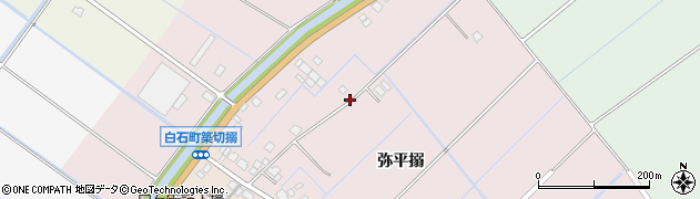 佐賀県杵島郡白石町弥平搦4262周辺の地図