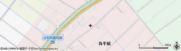 佐賀県杵島郡白石町弥平搦4274周辺の地図