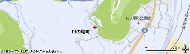 長崎県佐世保市口の尾町653周辺の地図