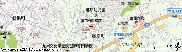 医療法人 光省会 福田外科病院周辺の地図