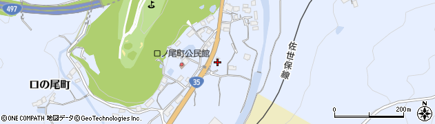 長崎県佐世保市口の尾町143周辺の地図