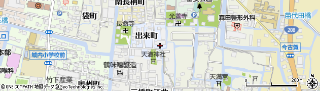 古賀漁網周辺の地図
